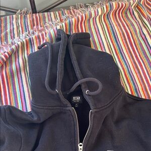 Obey black  Zip-Up Hoodie med